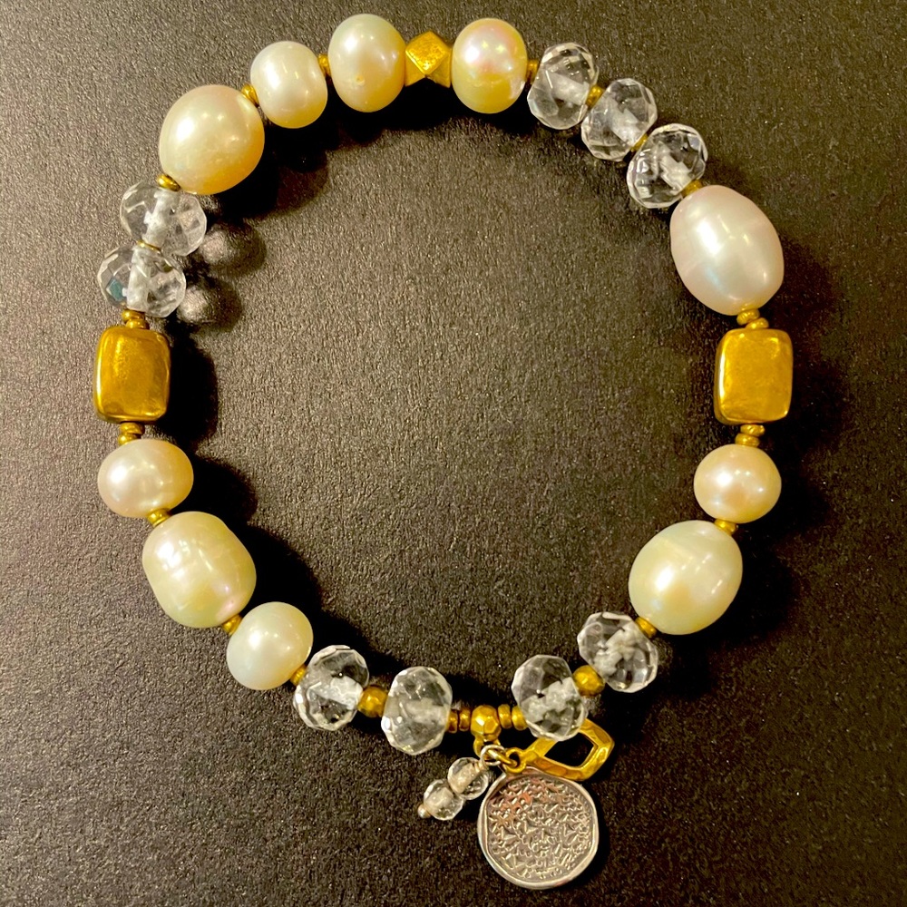 Silpada down to earth stretch bracelet